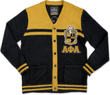 Big Boy Alpha Phi Alpha Divine 9 S7 Mens Sweater [Black]