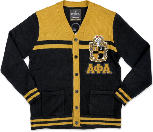Big Boy Alpha Phi Alpha Divine 9 S7 Mens Sweater [Black]