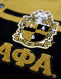 Big Boy Alpha Phi Alpha Divine 9 S7 Mens Sweater [Black]