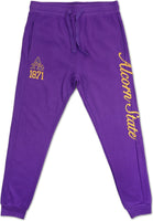 Big Boy Alcorn State Braves S2 Mens Jogger Sweatpants [Purple]