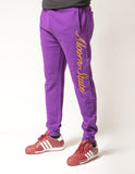 Big Boy Alcorn State Braves S2 Mens Jogger Sweatpants [Purple]