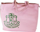 Buffalo Dallas Alpha Kappa Alpha Expandable Tote Bag [Pink]