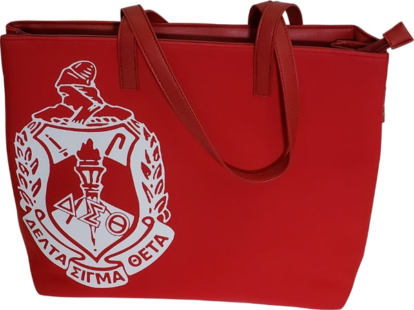 Buffalo Dallas Delta Sigma Theta Expandable Tote Bag [Red]