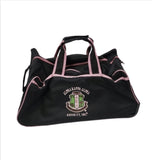 Buffalo Dallas Alpha Kappa Alpha 2 Piece Travel Bag Bundle [Black]