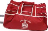 Buffalo Dallas Delta Sigma Theta 3 Piece Travel Bag Bundle With Shoe Bag [Red]
