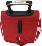 Buffalo Dallas Delta Sigma Theta 3 Piece Travel Bag Bundle With Shoe Bag [Red]