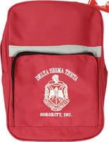 Buffalo Dallas Delta Sigma Theta 3 Piece Travel Bag Bundle With Shoe Bag [Red]