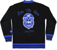 Big Boy Zeta Phi Beta Divine 9 S7 Ladies Sweater [Black]