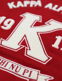 Big Boy Kappa Alpha Psi Divine 9 S7 Mens Button Down Sweater [Crimson Red]