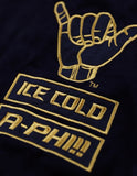 Big Boy Alpha Phi Alpha Divine 9 S10 Mens Twill Racing Jacket [Black]