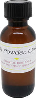 Baby Powder: Classic Scented Body Oil Fragrance