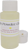 Baby Powder: Classic Scented Body Oil Fragrance