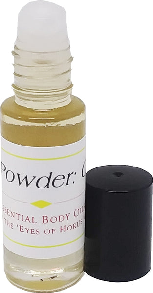 Baby Powder: Classic Scented Body Oil Fragrance [Light Gold - 1/8 oz. - Clear Glass - Roll-On]