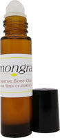 Lemongrass Scented Body Oil Fragrance
