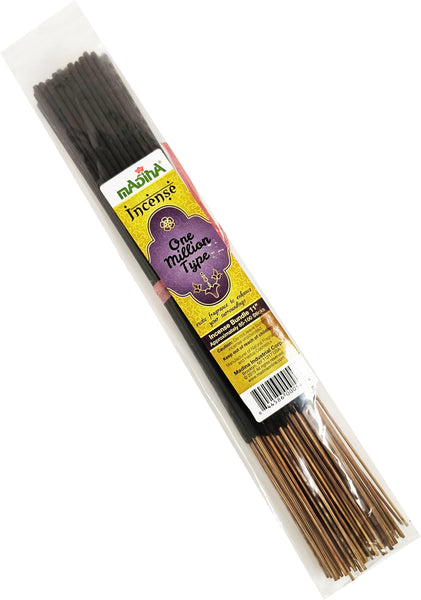 Madina 1 Million - Type Scented Fragrance Incense Stick Bundle [Brown]