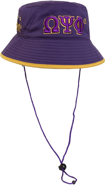 Omega Psi Phi Novelty Bucket Hat [Purple]