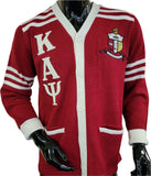 Buffalo Dallas Kappa Alpha Psi Cardigan Sweater [Crimson Red]