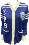 Buffalo Dallas Zeta Phi Beta Cardigan [Blue]