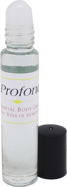 Acqua Di Gio: Profondo - Type For Men Cologne Body Oil Fragrance [Light Blue - 1/4 oz. - Clear Glass - Roll-On]