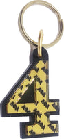 Alpha Phi Alpha Line #4 Key Chain [Black]