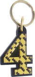 Alpha Phi Alpha Line #4 Key Chain [Black]