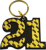 Alpha Phi Alpha Line #21 Key Chain [Black]