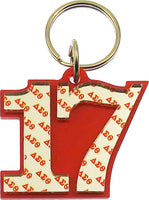 Delta Sigma Theta Line #17 Key Chain [Red]