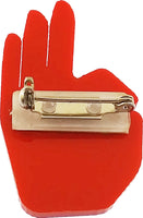 Kappa Alpha Psi - Hand Acrylic Symbol Pin [Red]