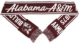 Big Boy Alabama A&M Bulldogs S6 Knit Scarf [Maroon]