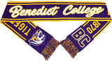 Big Boy Benedict Tigers S6 Knit Scarf [Purple]