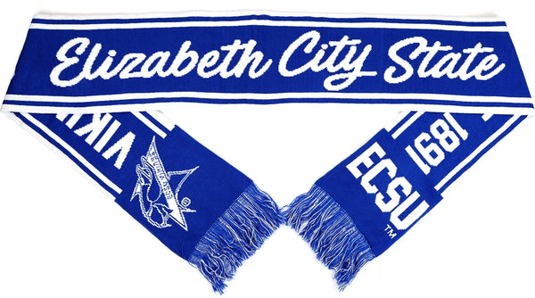 Big Boy Elizabeth City State Vikings S6 Knit Scarf [Royal Blue]