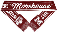 Big Boy Morehouse Maroon Tigers S6 Knit Scarf [Maroon]