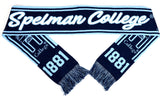 Big Boy Spelman College S6 Knit Scarf [Navy Blue]