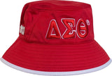 Delta Sigma Theta Novelty Bucket Hat [Red]