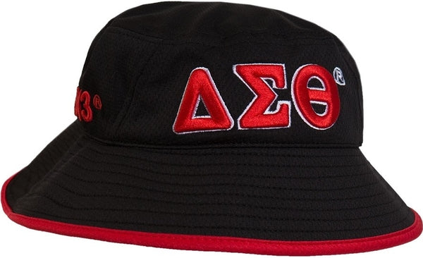 Delta Sigma Theta Novelty Bucket Hat [Black]