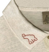 Delta Sigma Theta Elephant Collar Size Rhinestud Heat Transfer [Red]