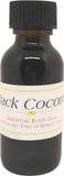 Black Coconut Scented Body Oil Fragrance