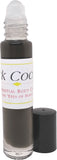 Black Coconut Scented Body Oil Fragrance