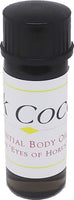 Black Coconut Scented Body Oil Fragrance
