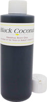 Black Coconut Scented Body Oil Fragrance