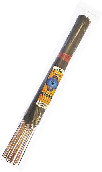 Madina Pink Sugar - Type Scented Fragrance Jumbo Size Incense Stick Bundle [Brown]