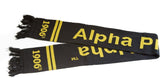 Alpha Phi Alpha Knit Scarf [Black]