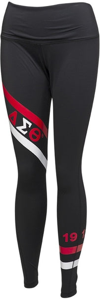 Delta Sigma Theta Performance Leggings [Black]