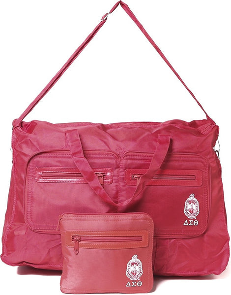 Delta Sigma Theta Folding Tote Bag [Red]