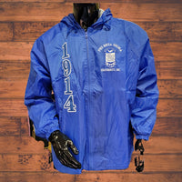 Buffalo Dallas Phi Beta Sigma Hooded Windbreaker Line Jacket [Blue]