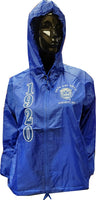 Buffalo Dallas Zeta Phi Beta Hooded Windbreaker Line Jacket [Blue]