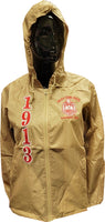 Buffalo Dallas Delta Sigma Theta Hooded Windbreaker Line Jacket [Khaki]