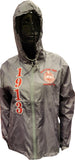 Buffalo Dallas Delta Sigma Theta Hooded Windbreaker Line Jacket [Silver]