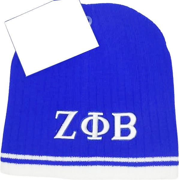 Buffalo Dallas Zeta Phi Beta Beanie [Blue]