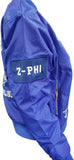 Buffalo Dallas Zeta Phi Beta Bomber Flight Jacket [Blue]